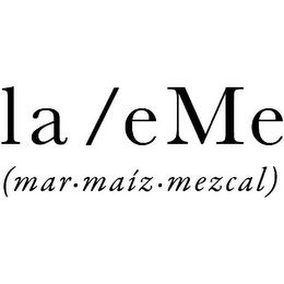 LA EME MAR MAIZ MEZCAL logo