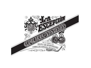 LA ESCEPCION DE LA FABRICA DE HOYO DE MONTERREY FABRICA DE COFRADIA, HONDURAS logo