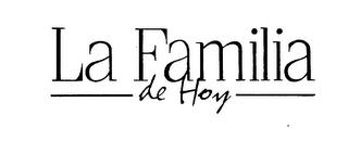 LA FAMILIA DE HOY