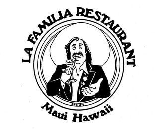 LA FAMILIA RESTAURANT MAUI HAWAII EST. 1971 logo
