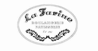 LA FARINE BOULANGERIE PATISSERIE EST. 1977 logo