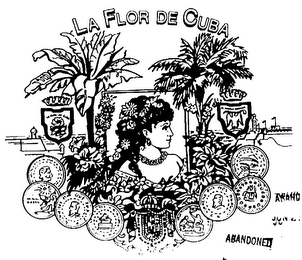 LA FLOR DE CUBA logo