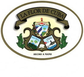 LA FLOR DE CUBA HECHO A MANO PINAR DEL RIO EL MORRO DE LA HABANA logo