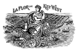 LA FLOR DE KEY WEST logo