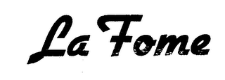 LA FOME logo