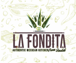 LA FONDITA AUTHENTIC MEXICAN KITCHEN FROM SCRATCH logo
