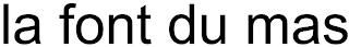 LA FONT DU MAS logo