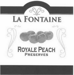 LA FONTAINE ROYALE PEACH PRESERVES logo