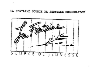 LA FONTAINE SOURCE DE JEUNESSE CORPORATION logo