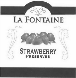 LA FONTAINE STRAWBERRY PRESERVES logo