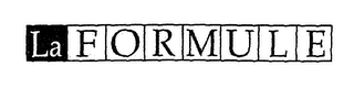 LA FORMULE logo