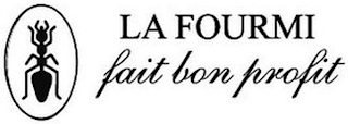 LA FOURMI FAIT BON PROFIT logo
