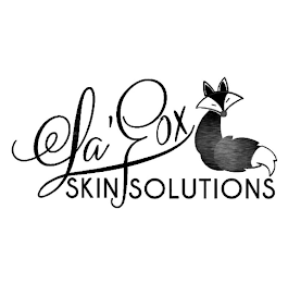 LA' FOX SKIN SOLUTIONS logo