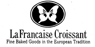 LA FRANCAISE CROISSANT FINE BAKED GOODS IN THE EUROPEAN TRADITION logo