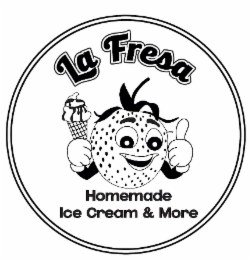LA FRESA HOMEMADE ICE CREAM & MORE logo