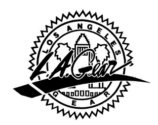 L.A. GEAR LOS ANGELES GEAR logo