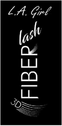 L.A. GIRL 3D FIBER LASH logo