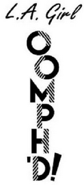 L.A. GIRL OOMPH'D! logo