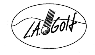 L.A. GOLF logo