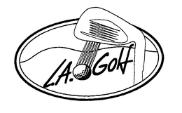 L.A. GOLF logo