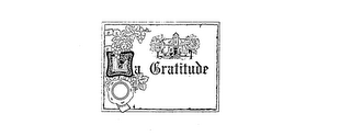 LA GRATITUDE logo