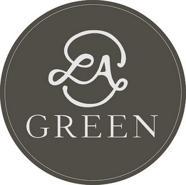 LA GREEN logo