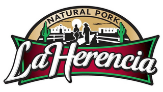 LA HERENCIA NATURAL PORK logo