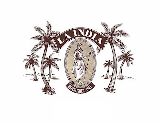 LA INDIA ESTABLISHED 1861 logo