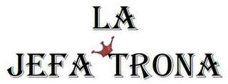 LA JEFA TRONA logo