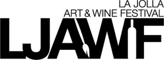 LA JOLLA ART & WINE FESTIVAL LJAWF logo