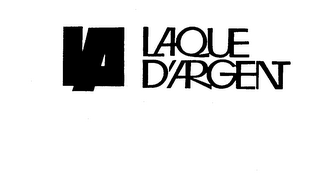 LA LAQUE D'ARGENT logo