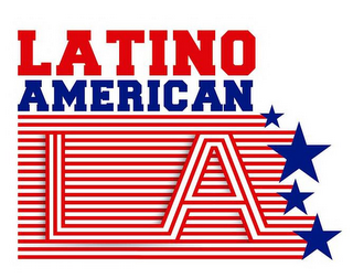 LA LATINO AMERICAN logo