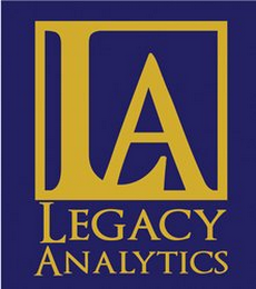 LA LEGACY ANALYTICS logo