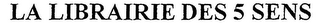 LA LIBRAIRIE DES 5 SENS logo