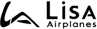 LA LISA AIRPLANES logo