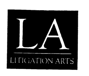 LA LITIGATION ARTS logo