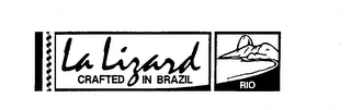 LA LIZARD CRAFTED IN BRAZIL RIO logo