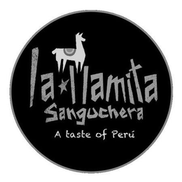 LA LLAMITA SANGUCHERA A TASTE OF PERÚ logo