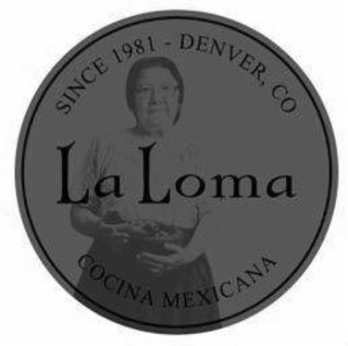 LA LOMA SINCE 1981 - DENVER, CO COCINA MEXICANA logo