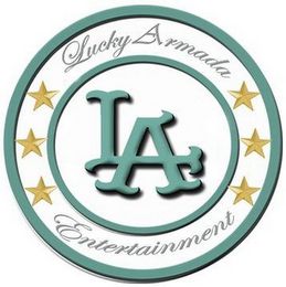 LA LUCKY ARMADA ENTERTAINMENT logo