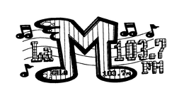 LA M 103.7 FM logo