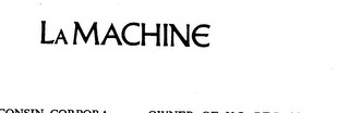 LA MACHINE logo