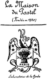 LA MAISON DU PASTEL logo