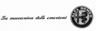 LA MECCANICA DELLE EMOZIONI ALFA ROMEO logo