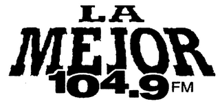 LA MEJOR 104.9 FM logo