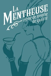 LA MENTHEUSE CRÈME DE MENTHE DE QUALITÉ logo