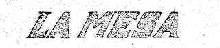 LA MESA logo