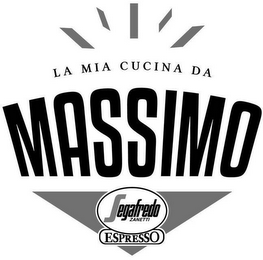 LA MIA CUCINA DA MASSIMO SEGAFREDO ZANETTI ESPRESSO logo