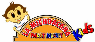 LA MICHOACANA MEAT MARKET KIDS RAFITA logo