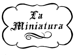 LA MINIATURA logo